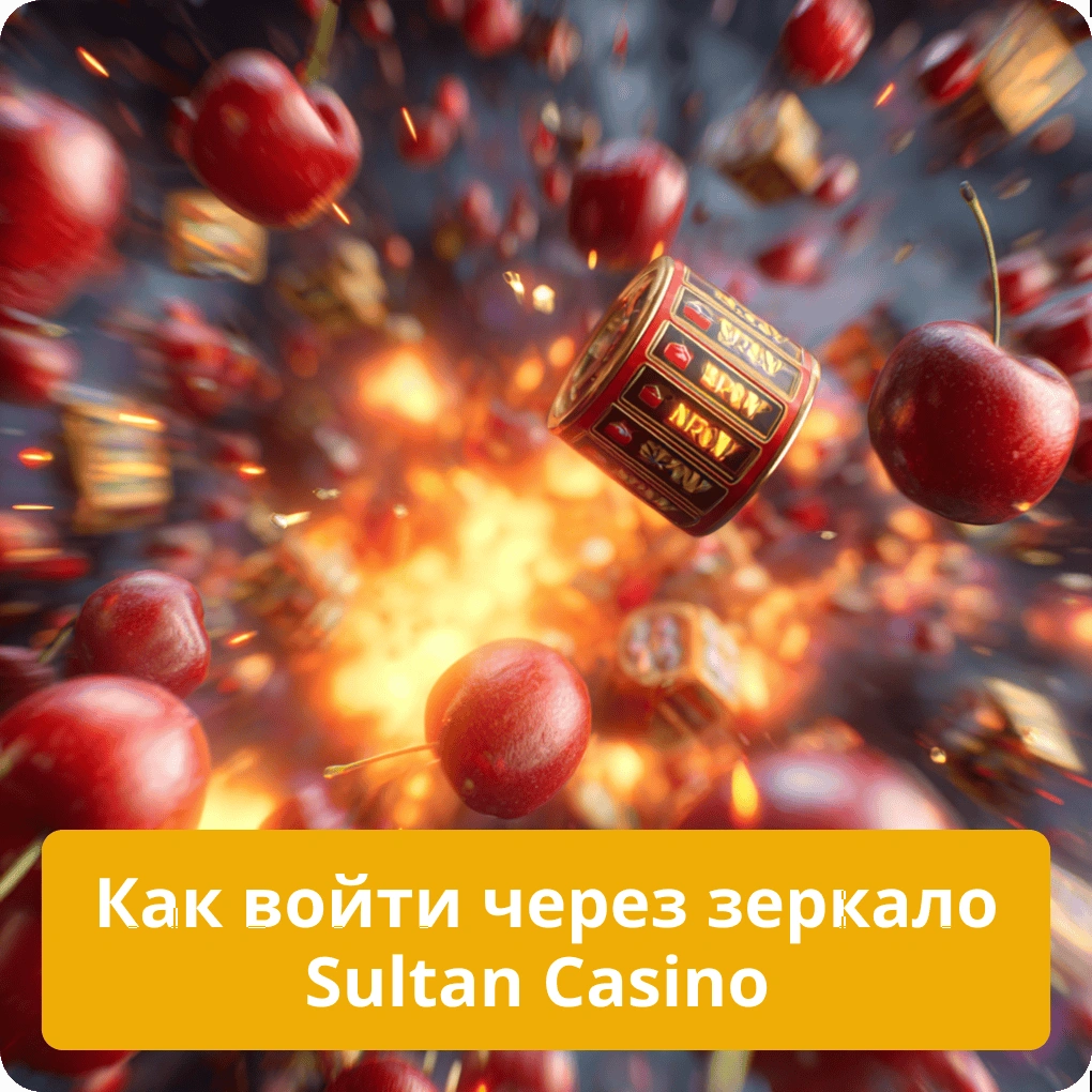 Как войти через зеркало Sultan Casino